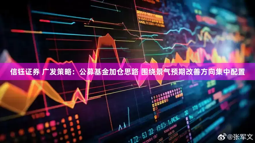 信钰证券 广发策略：公募基金加仓思路 围绕景气预期改善方向集中配置